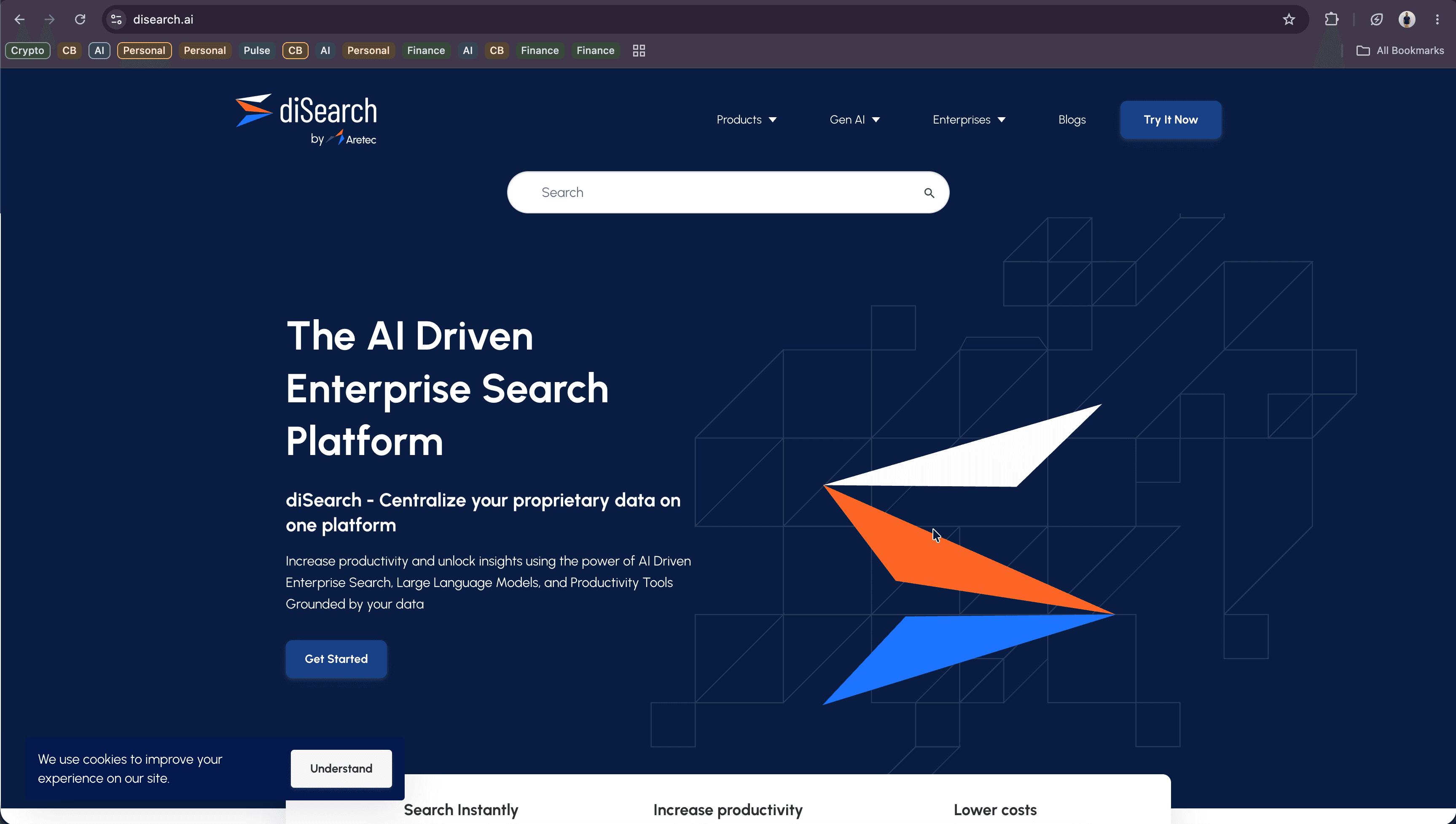 diSearch AI Enterprise Search Platform