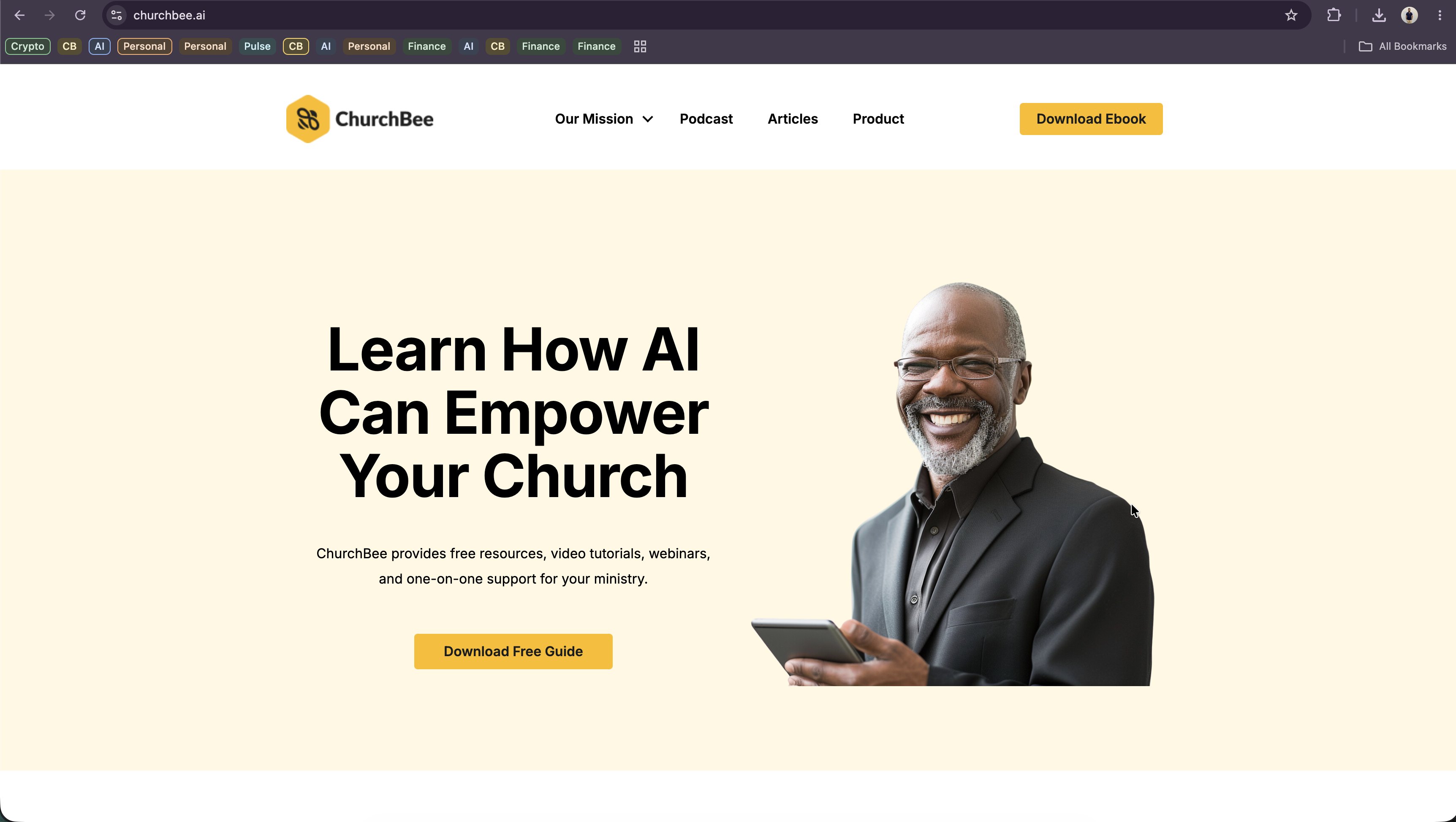 ChurchBee — Church Newsletter Platform