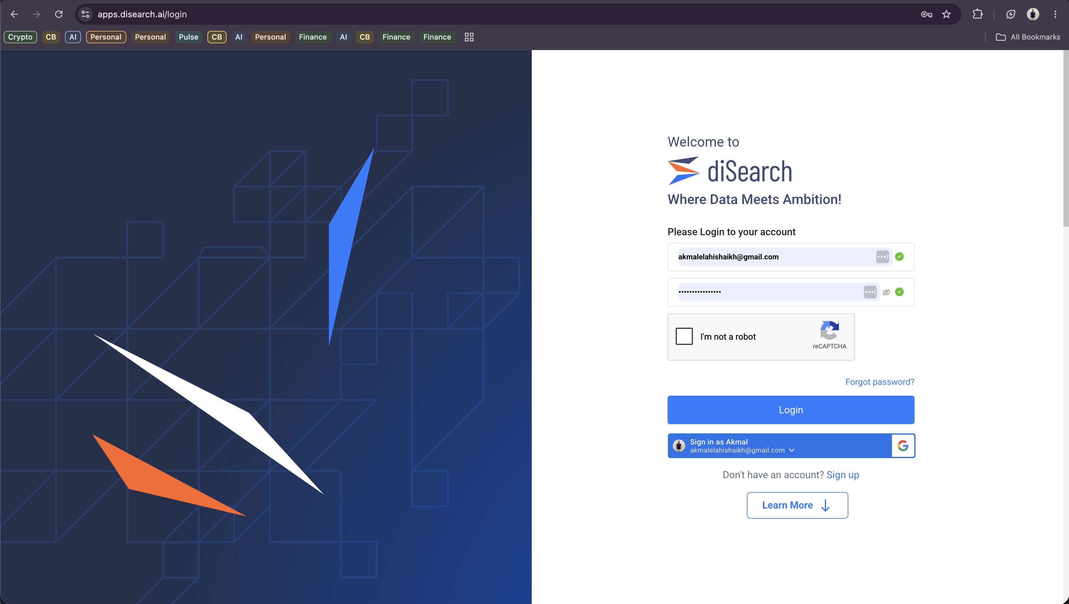 diSearch AI Enterprise Search Platform screenshot 2