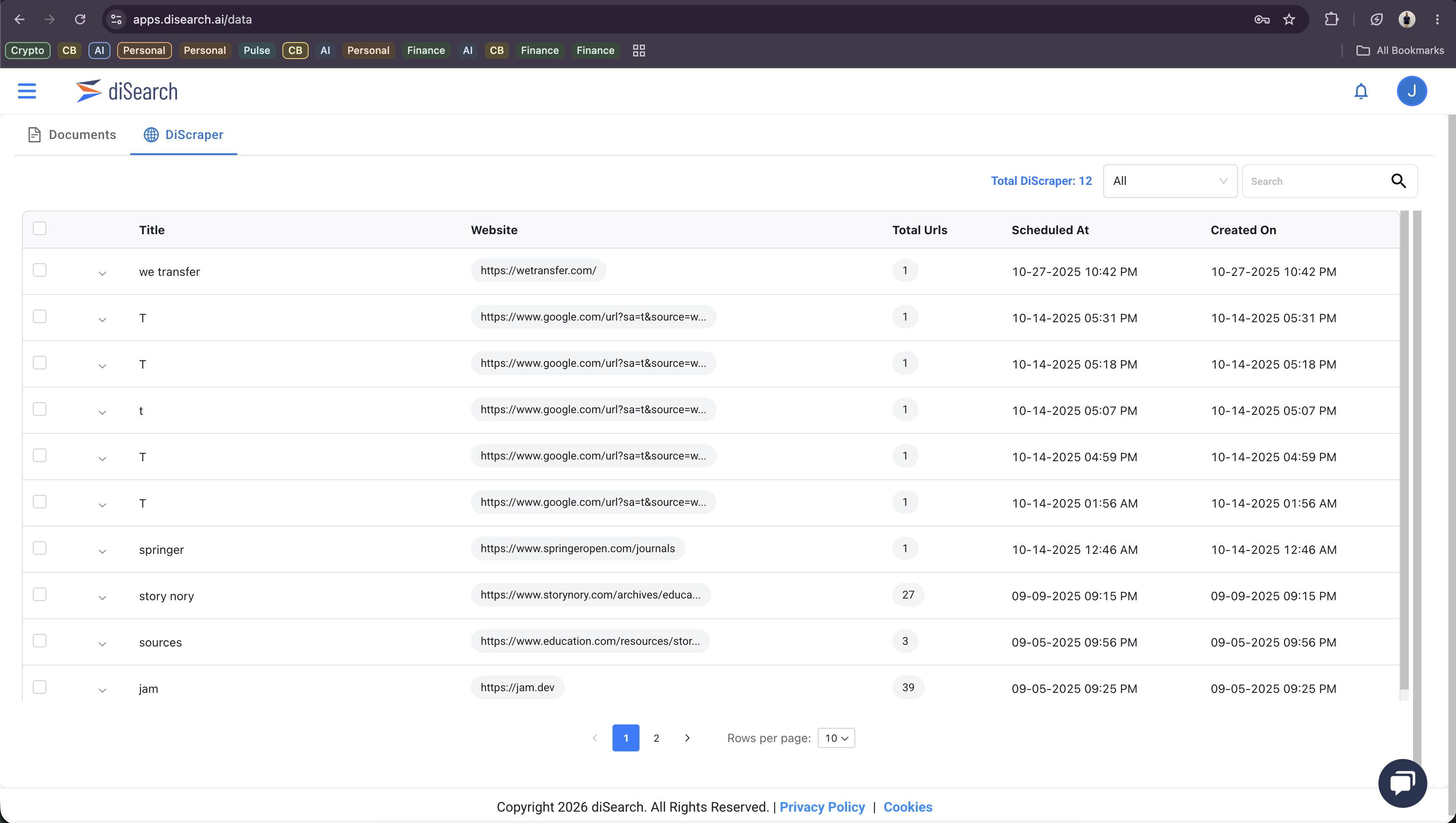 diSearch AI Enterprise Search Platform screenshot 9
