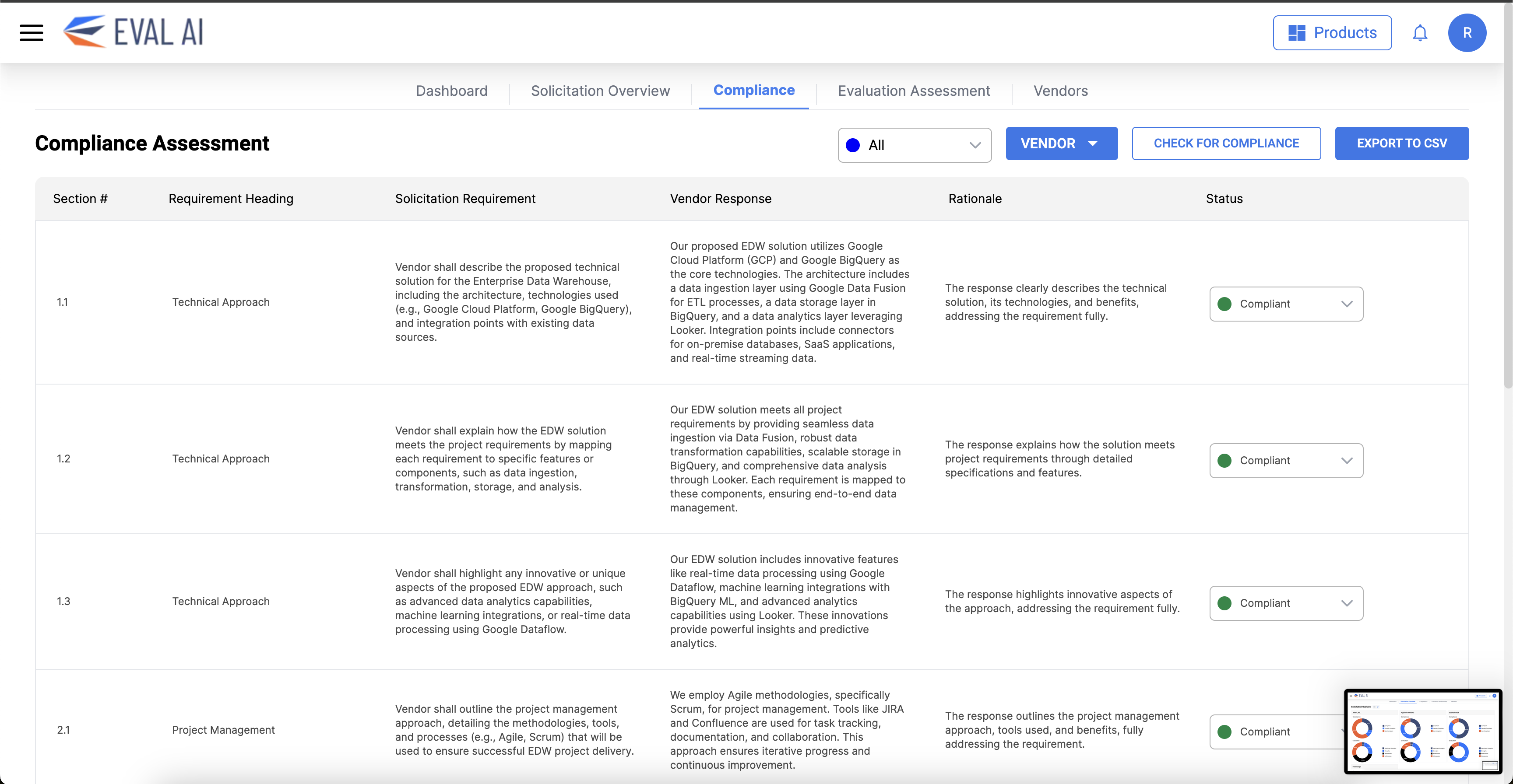 Eval AI — RFP Evaluation Platform screenshot 7