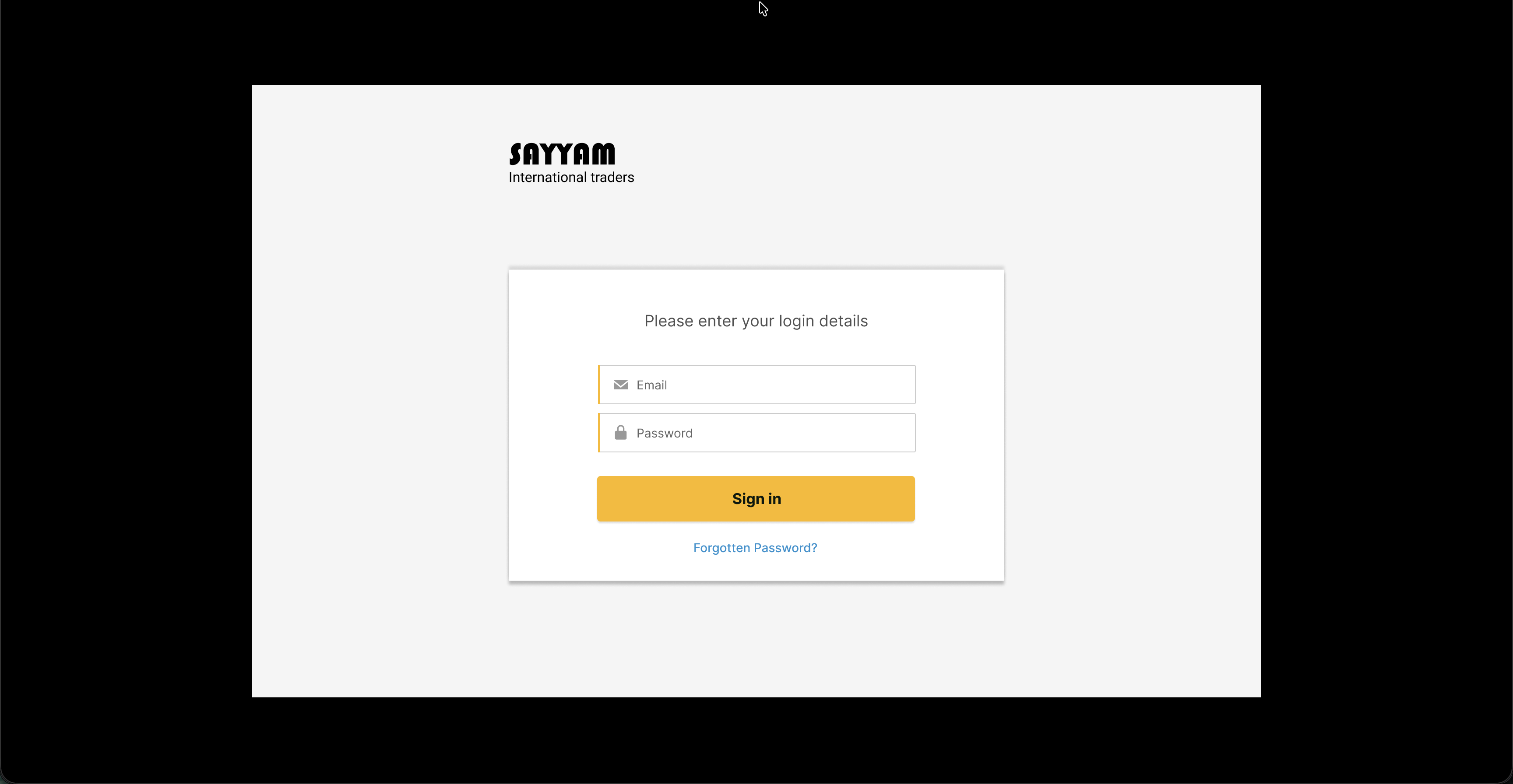 Sayyam — Construction Material ERP screenshot 1