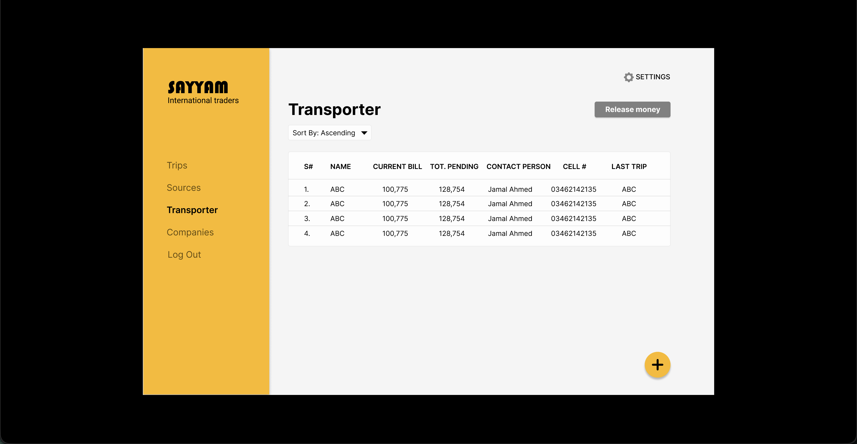 Sayyam — Construction Material ERP screenshot 3