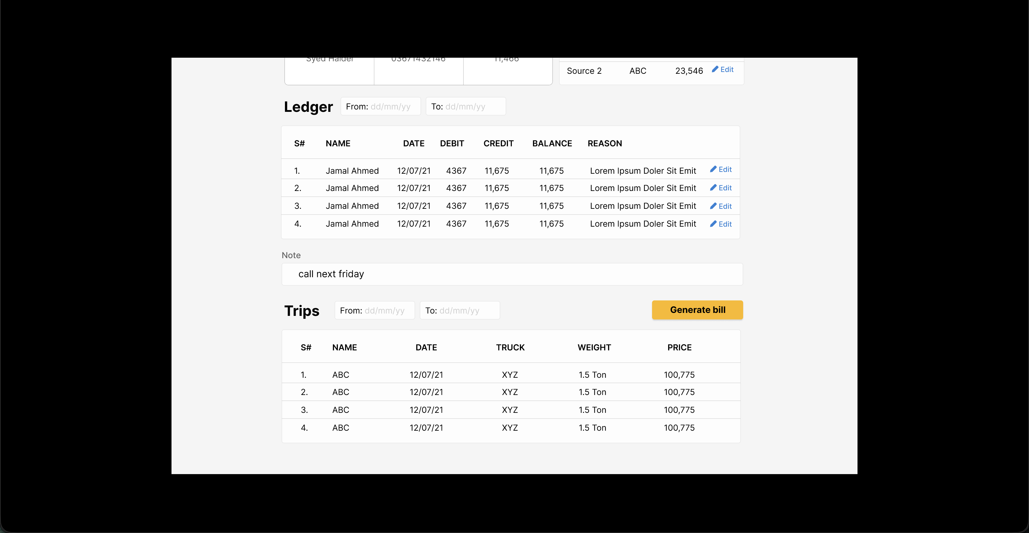 Sayyam — Construction Material ERP screenshot 5