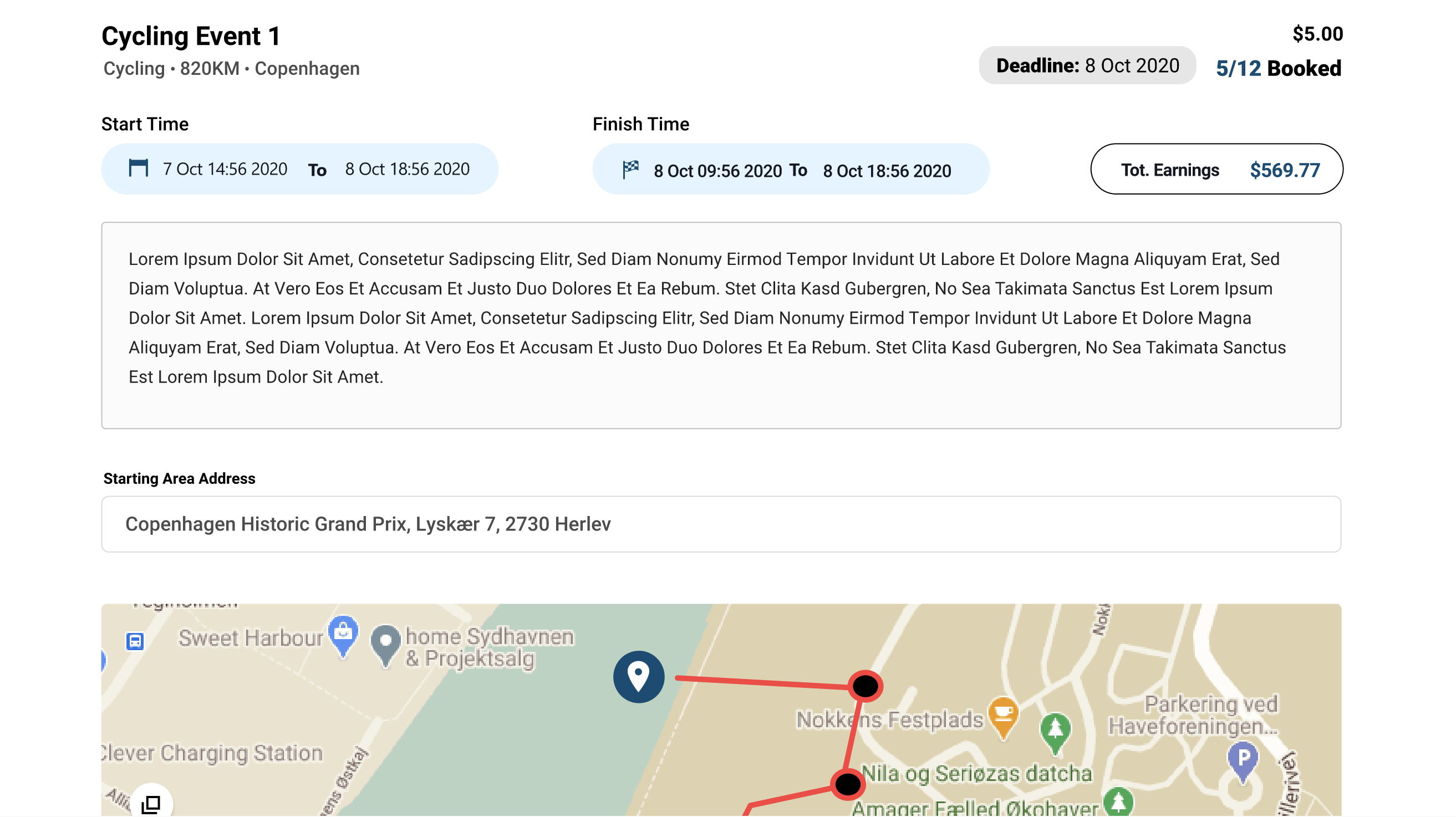 Sports Events — Admin Dashboard & Management Platform screenshot 4
